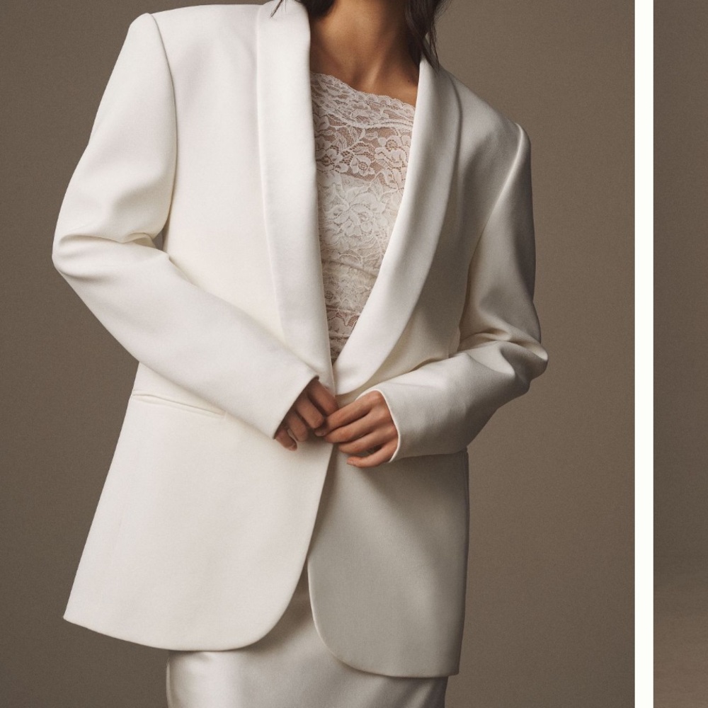 Ronny Kobo Everlan Shawl-Collar Blazer